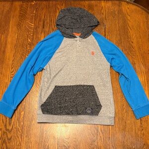 Boy’s U.S. Polo Assn Jersey Hooded Tee Shirt, size 8